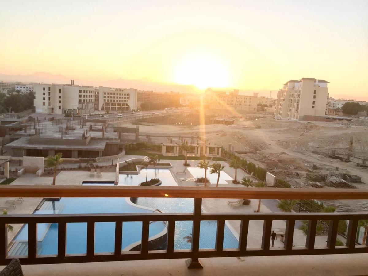 Stylish Pool View Studio In Al Dau Heights Apartment Hurghada Exterior foto